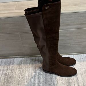 Stuart Weitzman Keelan Dark Brown (walnut) Over the Knee Boots